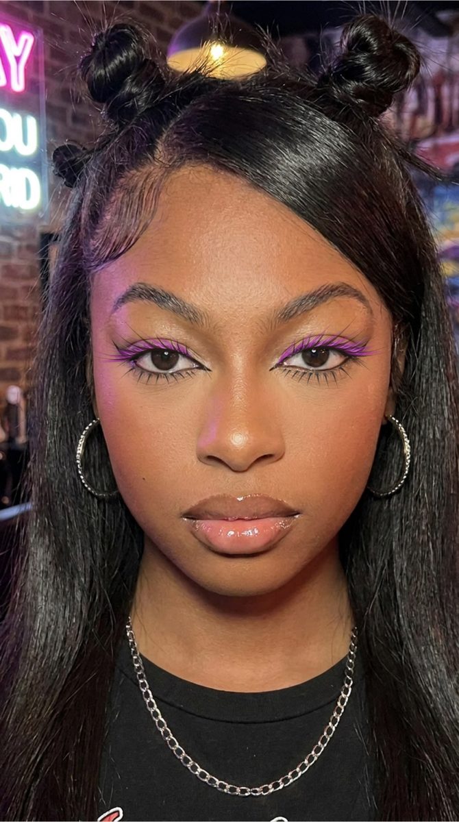 Symmetric saved lash colors